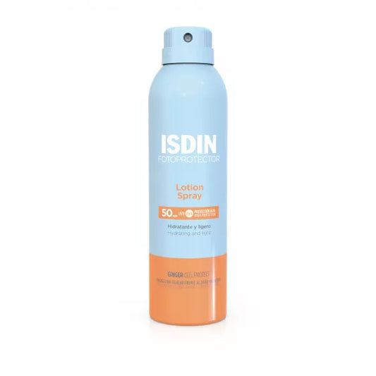 ISDIN Fotoprotector Lotion Spray SPF50 250ML - Protetor solar corporal em loção hidratante