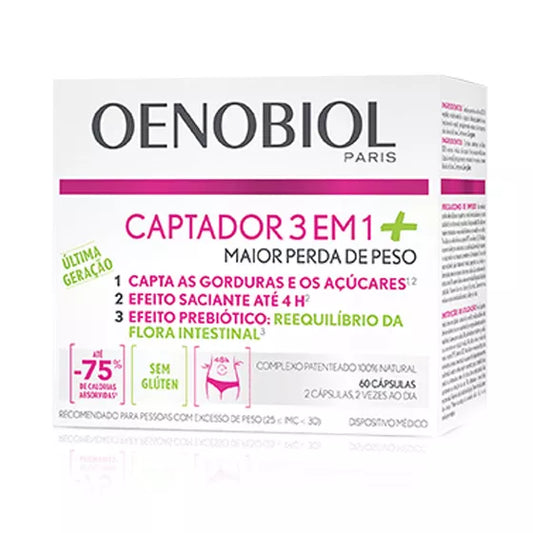Cooper Oenobiol Captador 3 em 1+  60 cáps.