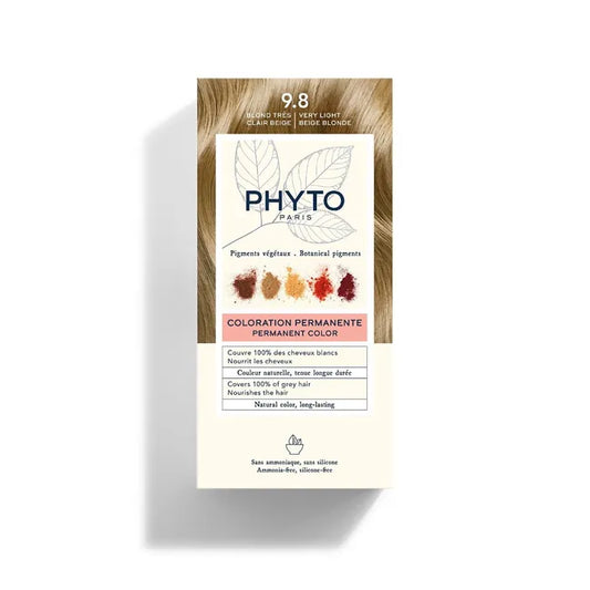 Phyto Kit Coloração Permanente 9.8 Louro Muito Claro Bege