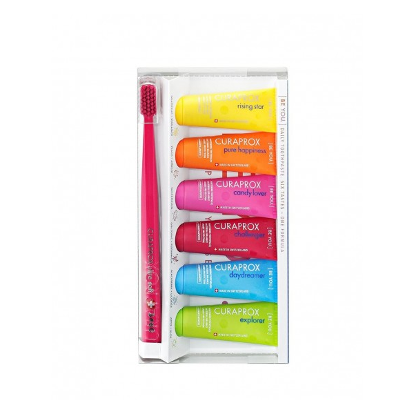 Tecnimed CURAPROX [BE YOU] KIT 6 PASTAS/AROMAS