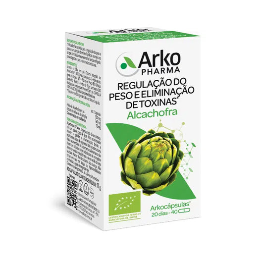 ARKOPHARMA Alcachofra BIO 40 cáps