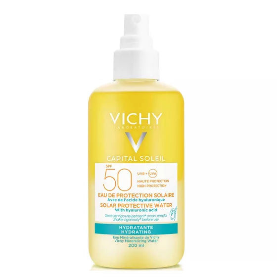 Vichy Laboratoires CAPITAL SOLEIL CORPO ÁGUA PROTETORA HIDRATANTE FPS50 200ML