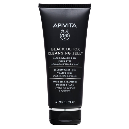 APIVITA GEL DE LIMPEZA PRETO - ROSTO & OLHOS