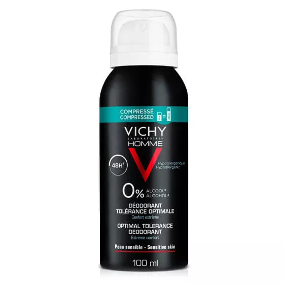 Vichy Laboratoires HOMME DEO SPRAY TOLERÂNCIA ÓTIMA 48H 100ML