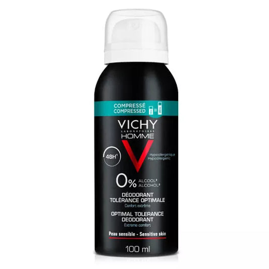 Vichy Laboratoires HOMME DEO SPRAY TOLERÂNCIA ÓTIMA 48H 100ML