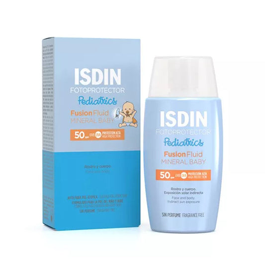 ISDIN Fotoprotector Pediatrics MINERAL BABY SPF50 50ML - Protetor solar para crianças