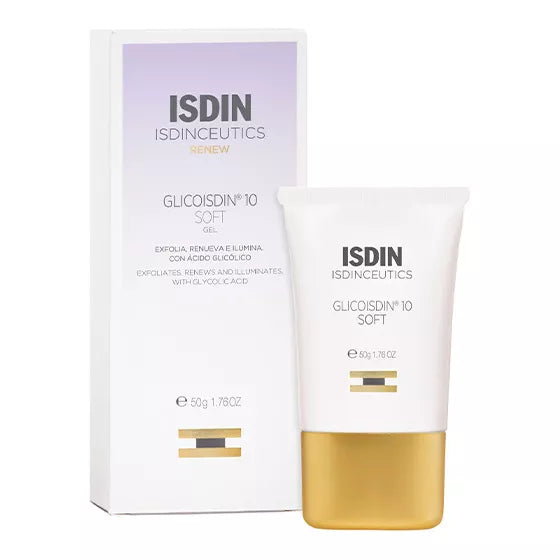 ISDIN Isdinceutics Glicoisdin Gel 10% 50g - Gel efeito peeling facial com ácido glicólico