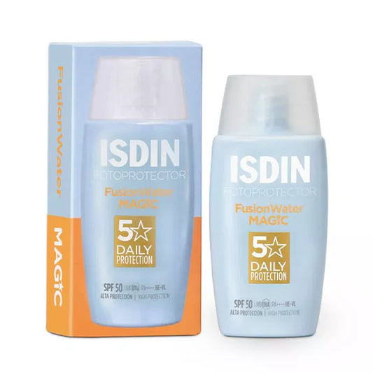 ISDIN Fotoprotector FusionWater MAGIC SPF50 50ML - Protetor solar facial ultraligeiro