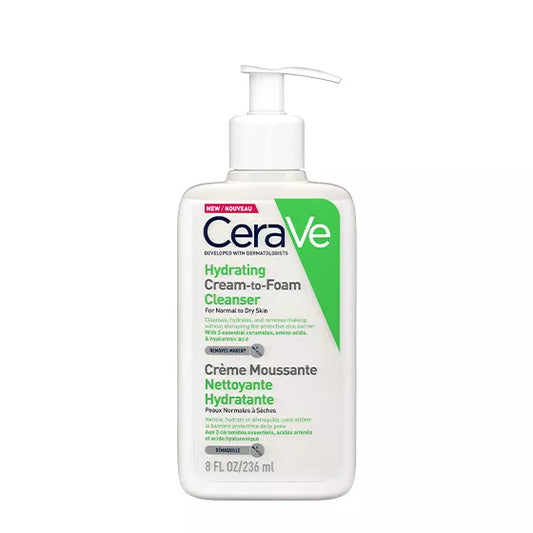 CeraVe CREME ESPUMA DE LIMPEZA HIDRATANTE 236ML