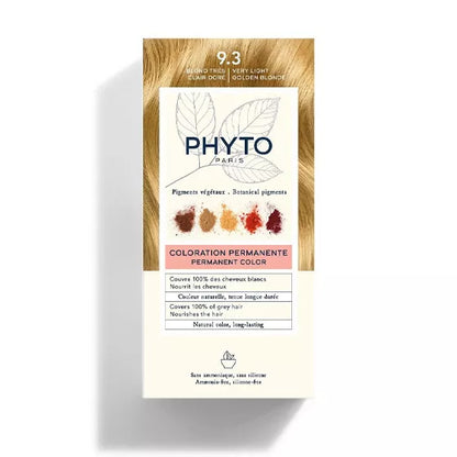 Phyto Kit Coloração Permanente 9.3 Louro Muito Claro Dourado