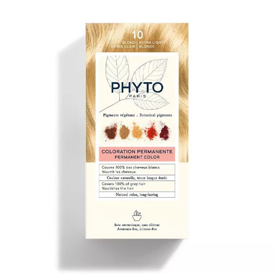 Phyto Kit Coloração Permanente 10 Louro Extra Claro