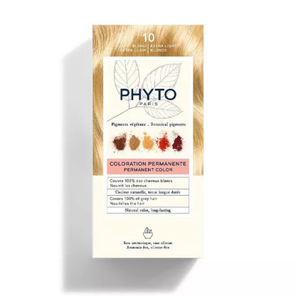 Phyto Kit Coloração Permanente 10 Louro Extra Claro