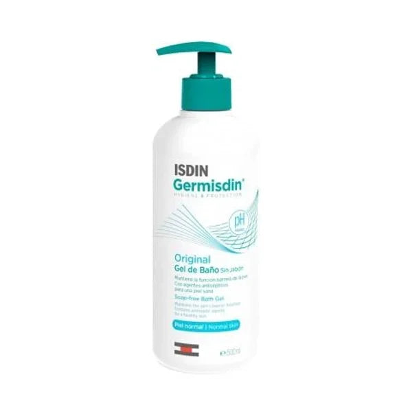 ISDIN Germisdin Original 500ML - Gel corporal para higiene corporal e das mãos, com pH fisiológico
