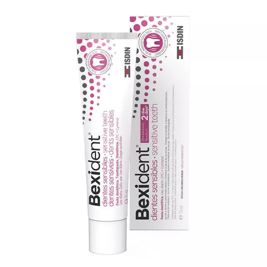 ISDIN Bexident Dentes Sensíveis 75ML - Pasta dentífrica para a sensibilidade dentária