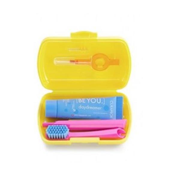 Tecnimed KIT VIAGEM CURAPROX [BE YOU]-AMARELO