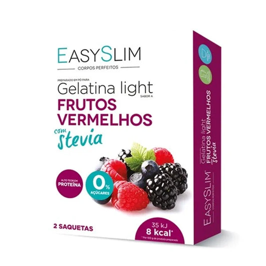 Farmodiética Easyslim Gelatina Light Frut Verm Stev Saq x2