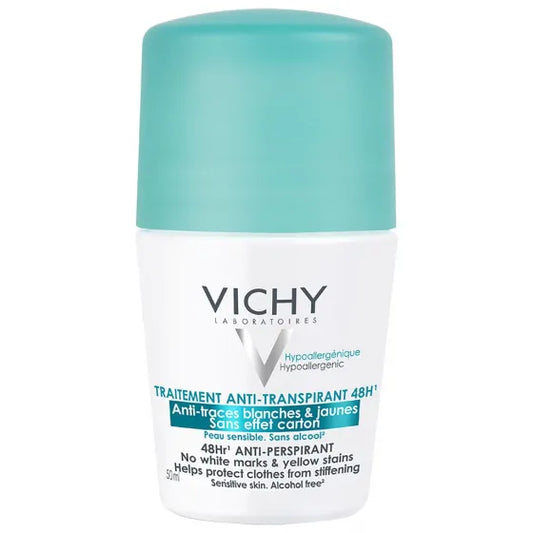 Vichy Laboratoires ANTITRANSPIRANTE ROLL-ON VERDE 48H ANTIMANCHAS 50ML