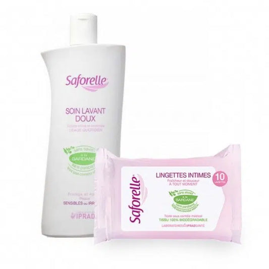 Biocodex Saforelle Solução Hipoalergénica 250ml + OFERTA Toalhetes Íntimos