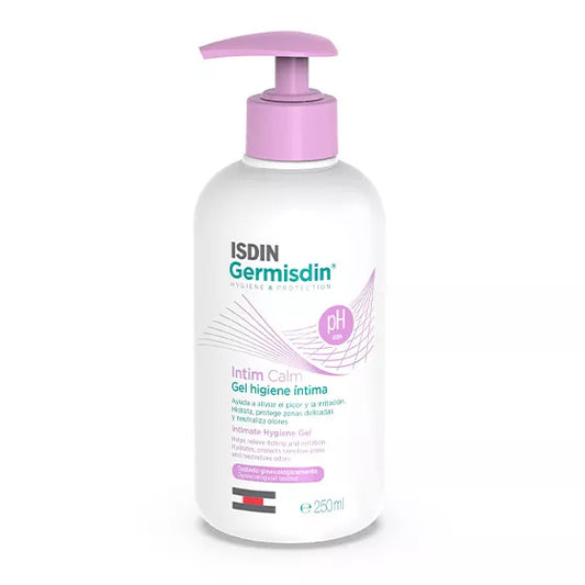 ISDIN Germisdin Intim Calm 250ML - Higiene íntima que ajuda a acalmar o prurido e a irritação