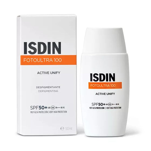 ISDIN FotoUltra ACTIVE UNIFY SPF50+ 50ML - Protetor solar despigmentante