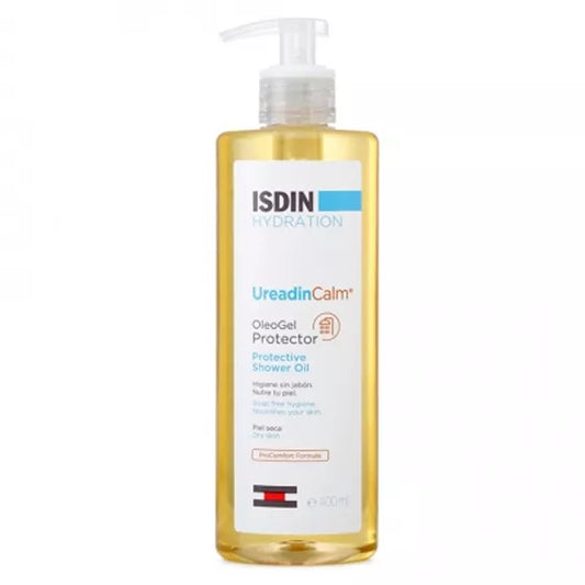 ISDIN Ureadin Calm OleoGel 400ML - Gel-Óleo para higiene corporal, sem sabão, para pele seca com prurido