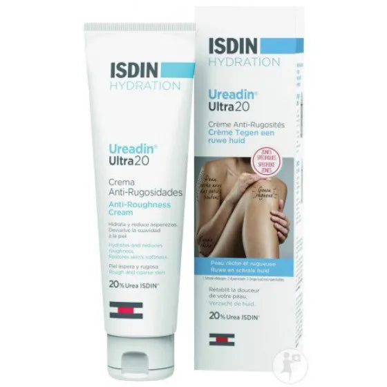 ISDIN Ureadin Ultra20 50ML - Creme para pele muito seca com 20% Ureia ISDIN®. Indicado para pele seca, áspera e rugosa