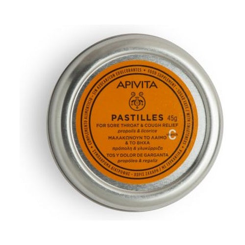 Apivita PASTILHAS PRÓPOLIS & ALCAÇUZ