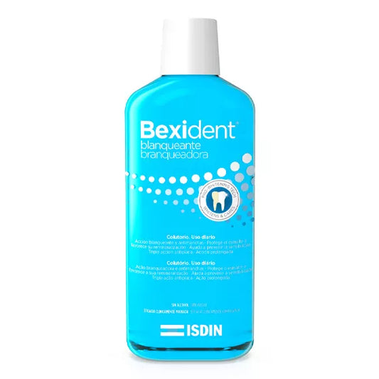 ISDIN Bexident Branqueador Colutório 500ML - Colutório com ação branqueadora