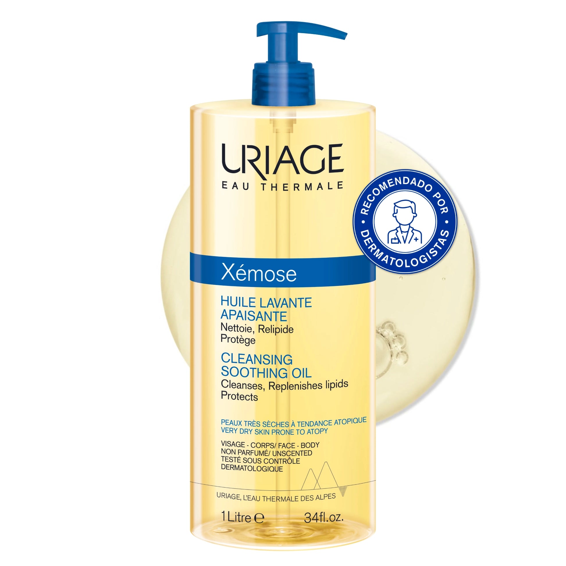 Uriage Xémose Óleo de Limpeza 1L