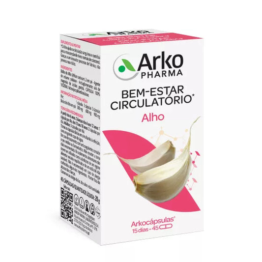 Arkopharma Arkocápsulas Alho 45 cáps