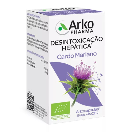 Arkopharma Arkocápsulas Cardo Mariano 45 cáps