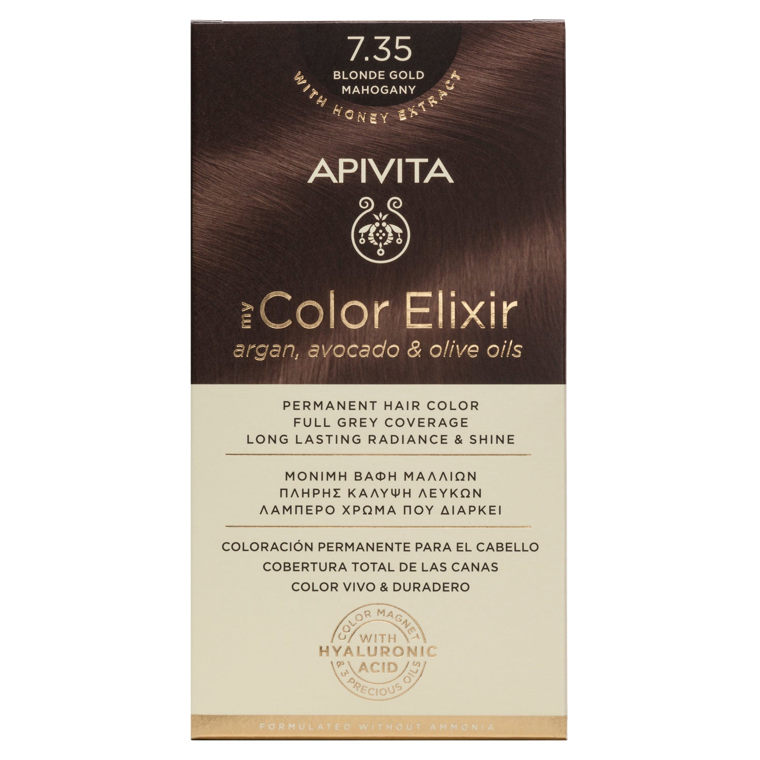 Apivita MY COLOR ELIXIR 7.35 LOIRO OURO MOGNO