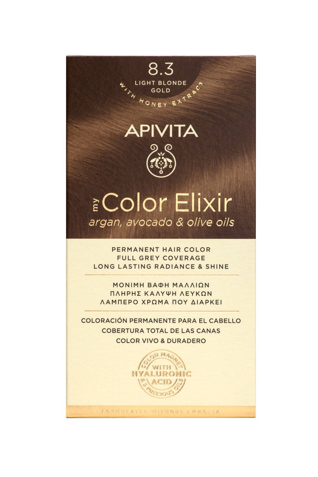 Apivita MY COLOR ELIXIR 8.3 LOIRO CLARO OURO