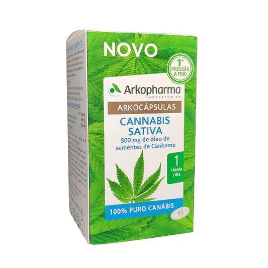 Arkopharma Arkocápsulas Cannabis Sativa 45 cáps