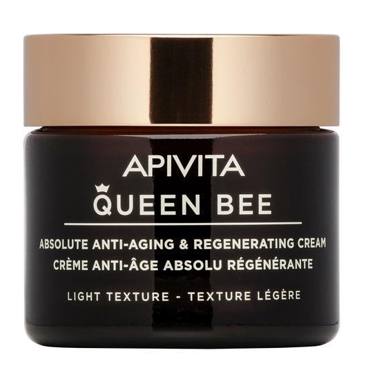 Apivita QUEEN BEE Creme Antienvelhecimento Absoluto e Rejuvenescedor - textura ligeira
