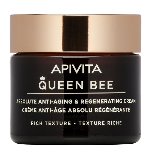 Apivita QUEEN BEE CREME Creme Antienvelhecimento Absoluto e Rejuvenescedor - textura rica