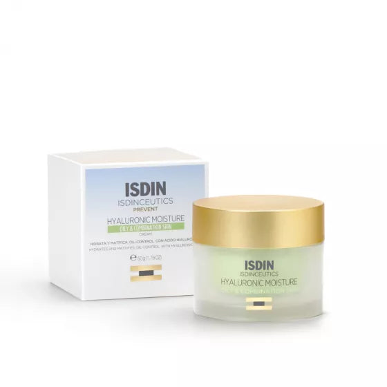 ISDIN Isdinceutics Hyaluronic Moisture Oily Skin - Creme hidratante para peles oleosas
