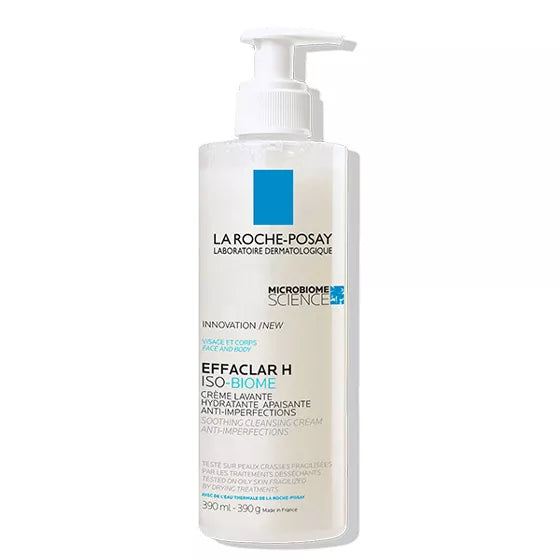 La Roche-Posay EFFACLAR H  ISOBIOME CREME LIMPEZA 390ML