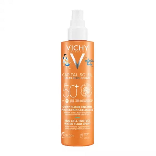 Vichy Laboratoires CAPITAL SOLEIL SPRAY CELL PROTECT CRIANÇAS FPS50+ 200ML