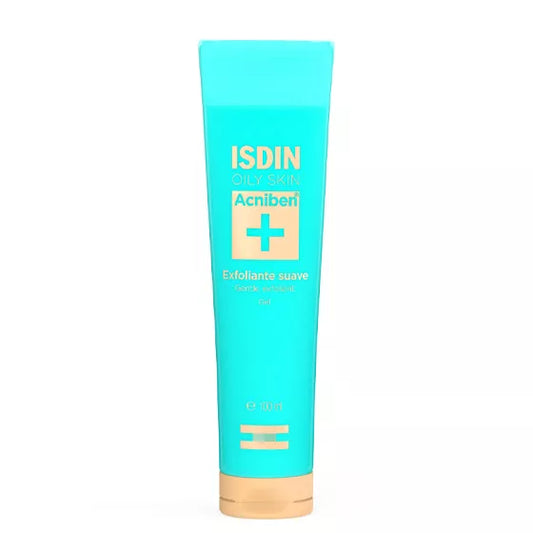 ISDIN Acniben Exfoliante Suave 100ML - Gel exfoliante com micropartículas de celulose que limpa e desobstrui os poros.