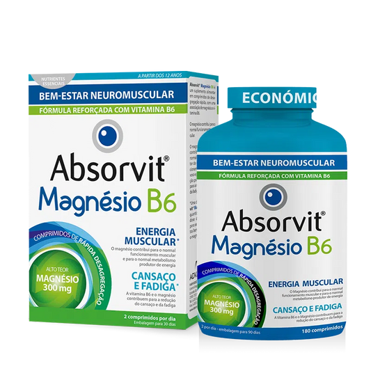 Farmodiética Absorvit Magnésio B6 x180 Comprimidos