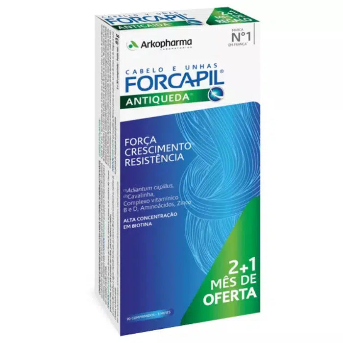 Arkopharma Pack FORCAPIL Antiqueda 30 comp. 2+1