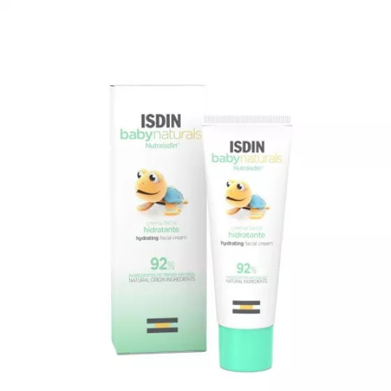 ISDIN Babynaturals Facial Cream 50ML - Hidratante facial para bebé