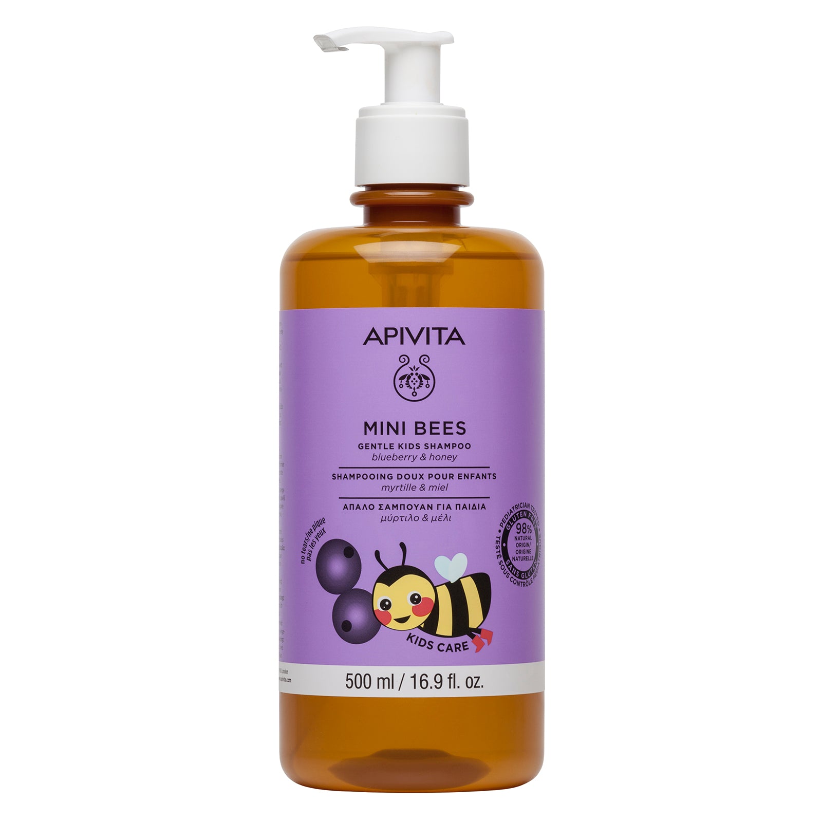Apivita Mini Bees Ch Sve Criança 500ml