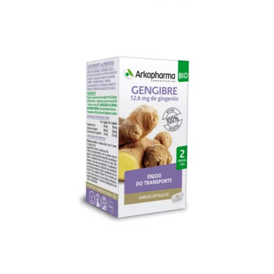 Arkopharma Arkocápsulas Gengibre 40 cáps