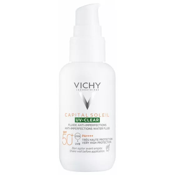 Vichy Laboratoires CAPITAL SOLEIL UV CLEAR FLUIDO FOTOPROTECTOR DIÁRIO FPS50+ 40ML