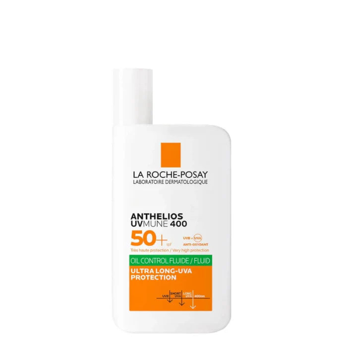 La Roche-Posay ANTHELIOS UV-MUNE 400 OIL CONTROL FLUIDO INVISÍVEL FPS50+ 50ML