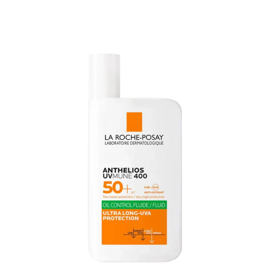 La Roche-Posay ANTHELIOS UV-MUNE 400 OIL CONTROL FLUIDO INVISÍVEL FPS50+ 50ML