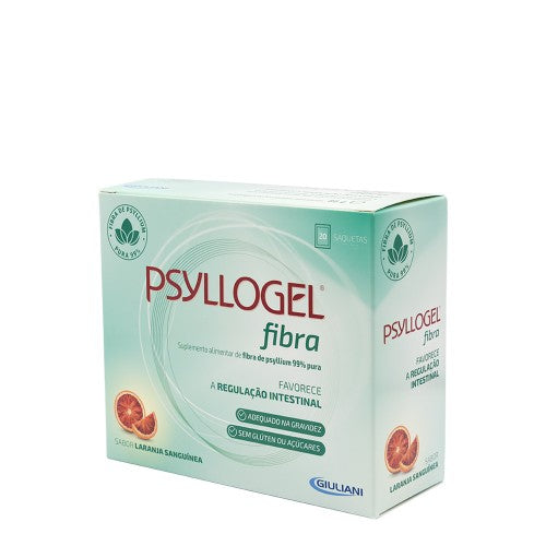 Psyllogel® Fibra laranja sanguínea 20 saquetas