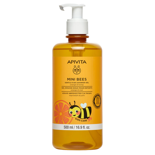 Apivita MINI BEES GEL DE BANHO LARANJA E MEL